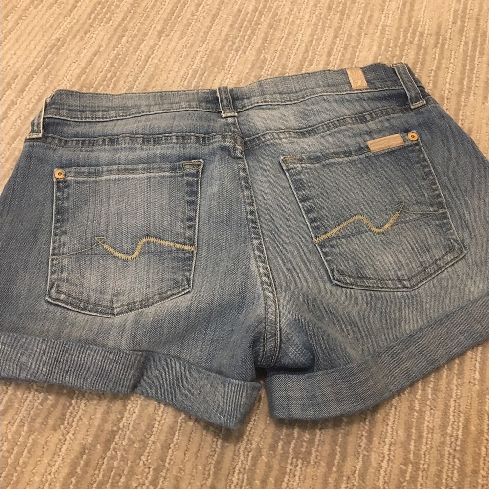 7 for all man kind Jean shorts