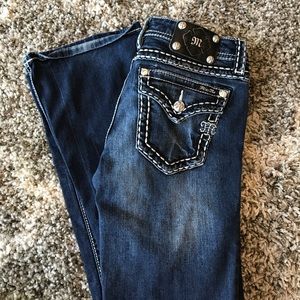 Miss Me women's bootcut jeans. Like new. Size 28