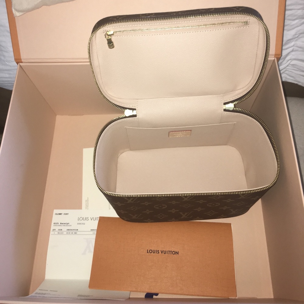 NEW Louis Vuitton LV monogram train case Nice BB - Picture 7 of 8