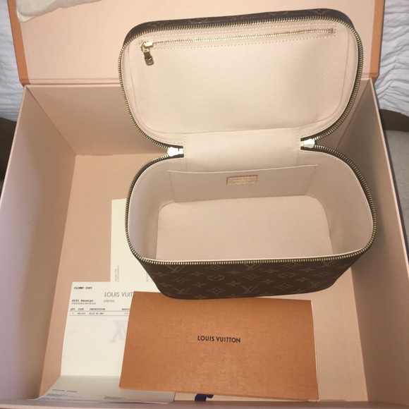 NEW Louis Vuitton LV monogram train case Nice BB - Picture 7 of 8