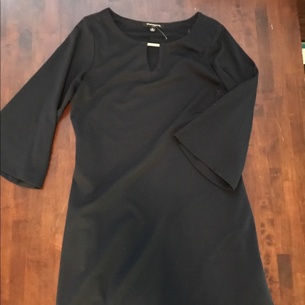 Sharagano bell sleeve dress
