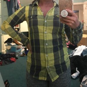Nollie boyfriend fit plaid button up!
