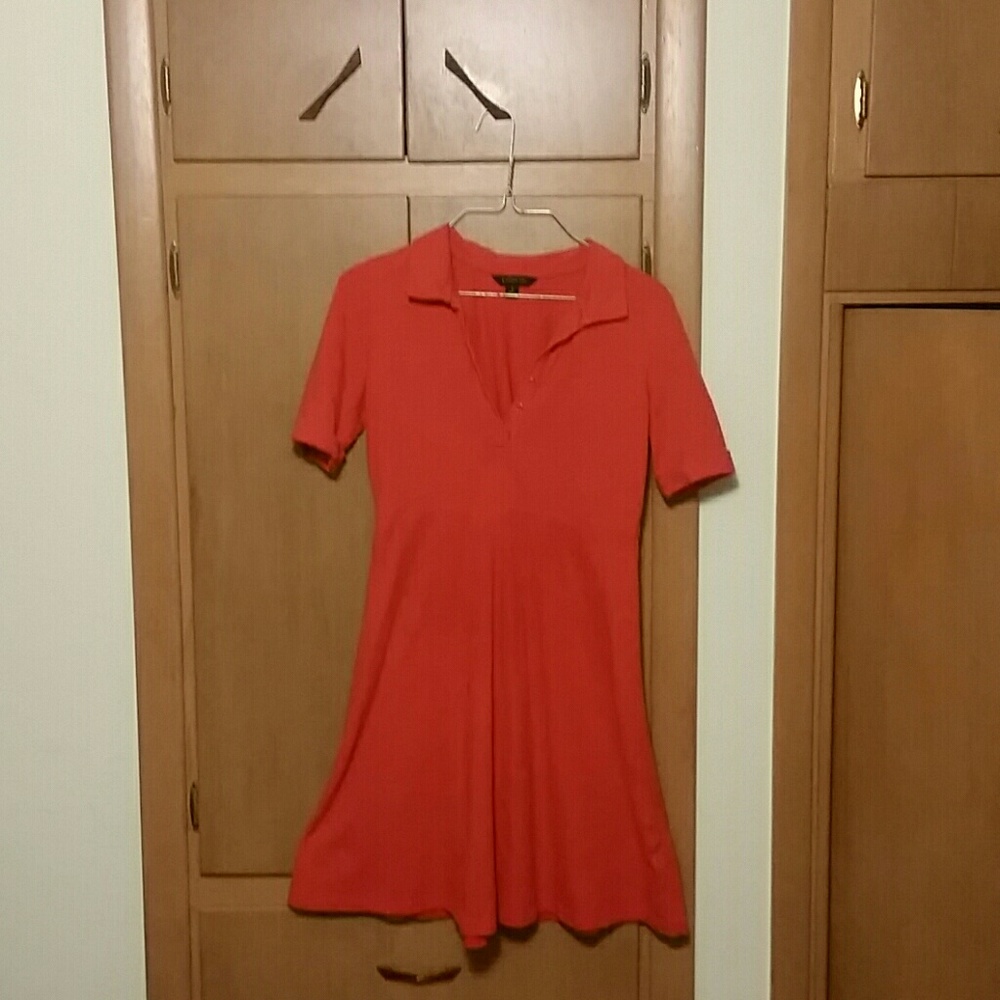 Casual orange dress