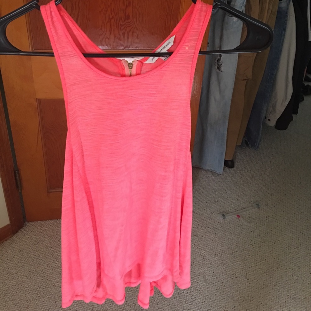 AEO TANK BRIGHT PINK