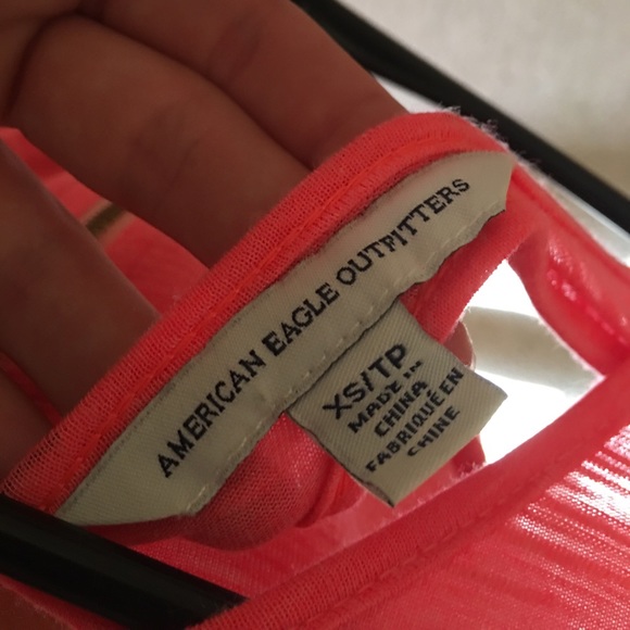 AEO TANK BRIGHT PINK - Picture 3 of 3