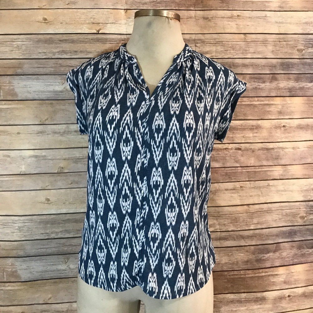 Aztec print shirt