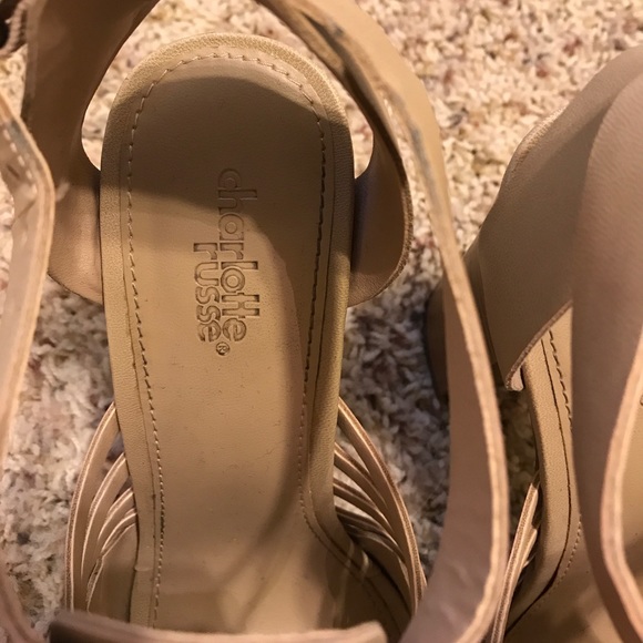 Charlotte Russe stacked heels - Picture 7 of 8