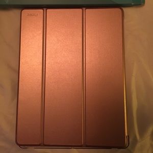 Rose gold iPad case
