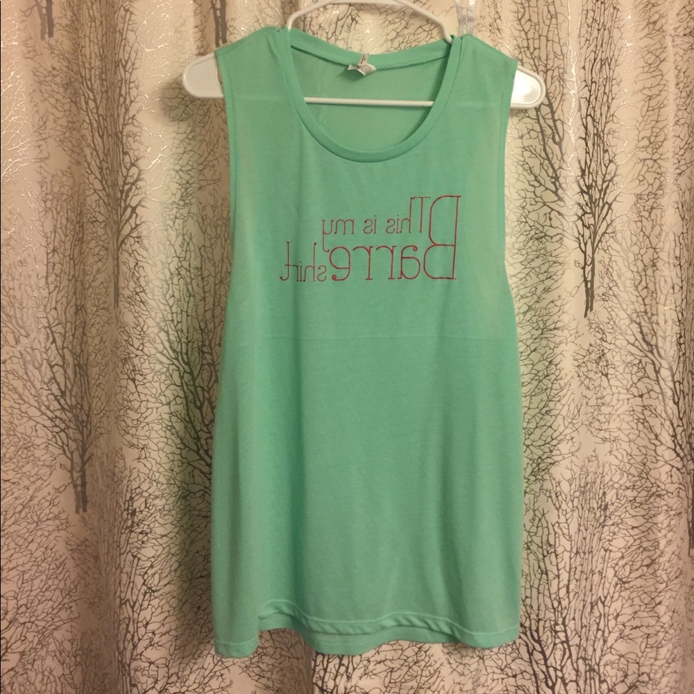 "This is my Barre Shirt" Backwards Barre Shirt