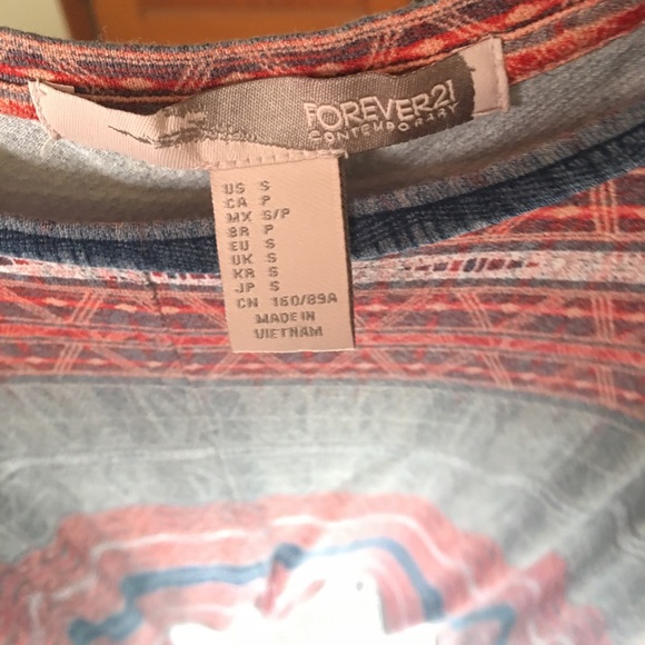 Aztec tank forever 21 - Picture 2 of 4