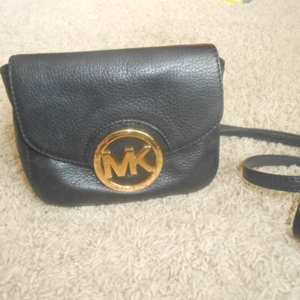 MICHAEL KORS Mini Flap Crossbody Purse ~ EUC