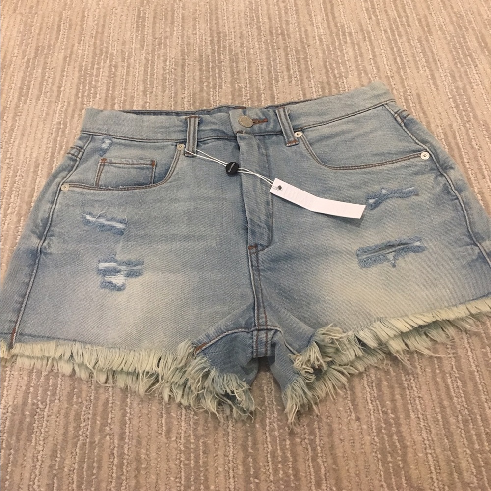 Blank NYC high waisted Jean short