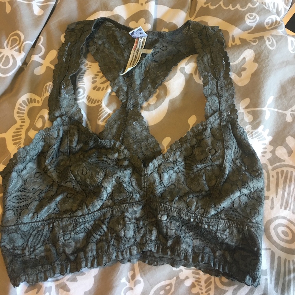 Free People Lace Bralett