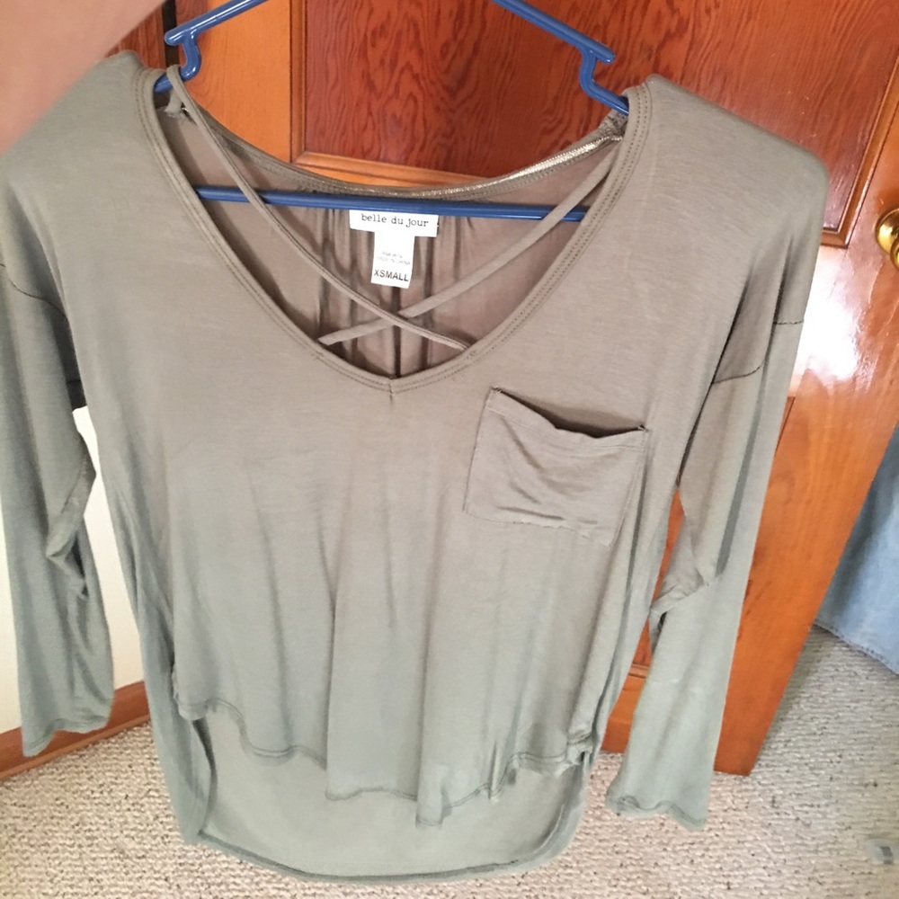 Xs cross top army green