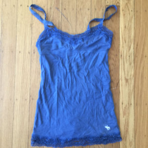 Blue Abercrombie cami