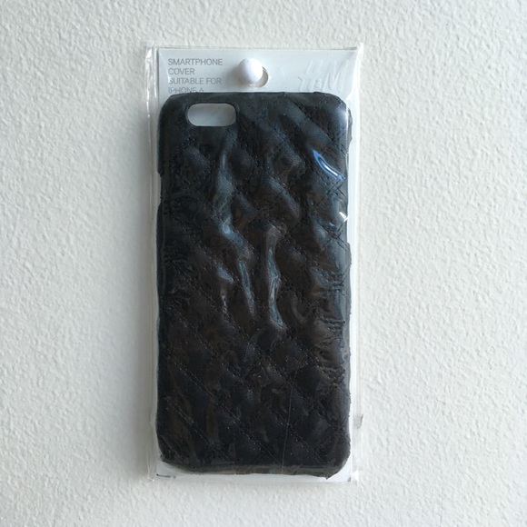 NWT IPHONE 6 CASE BLACK AND TUFTED - Picture 1 of 2