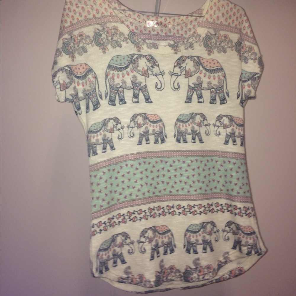 Elephant Designed Tee