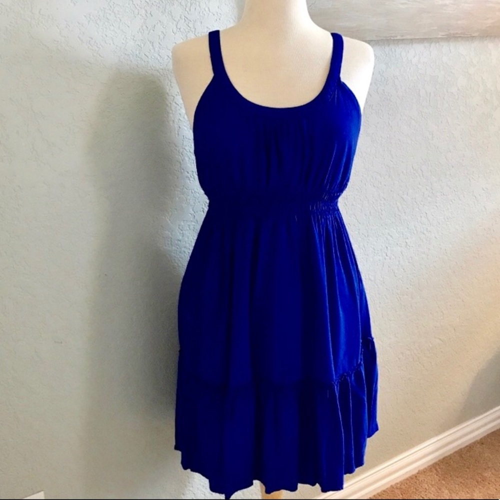 Super cute and casual royal blue Mossimo sun dress