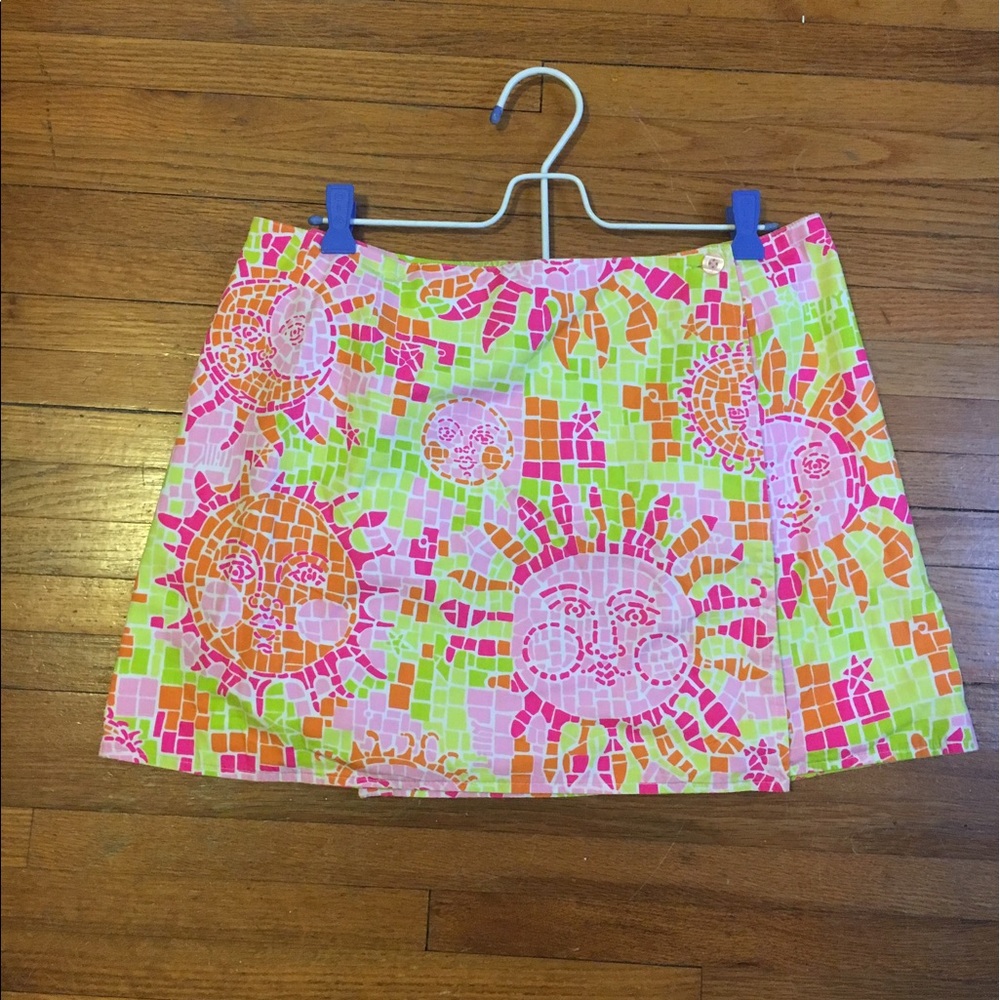 Lilly Pulitzer reversible skirt size 6