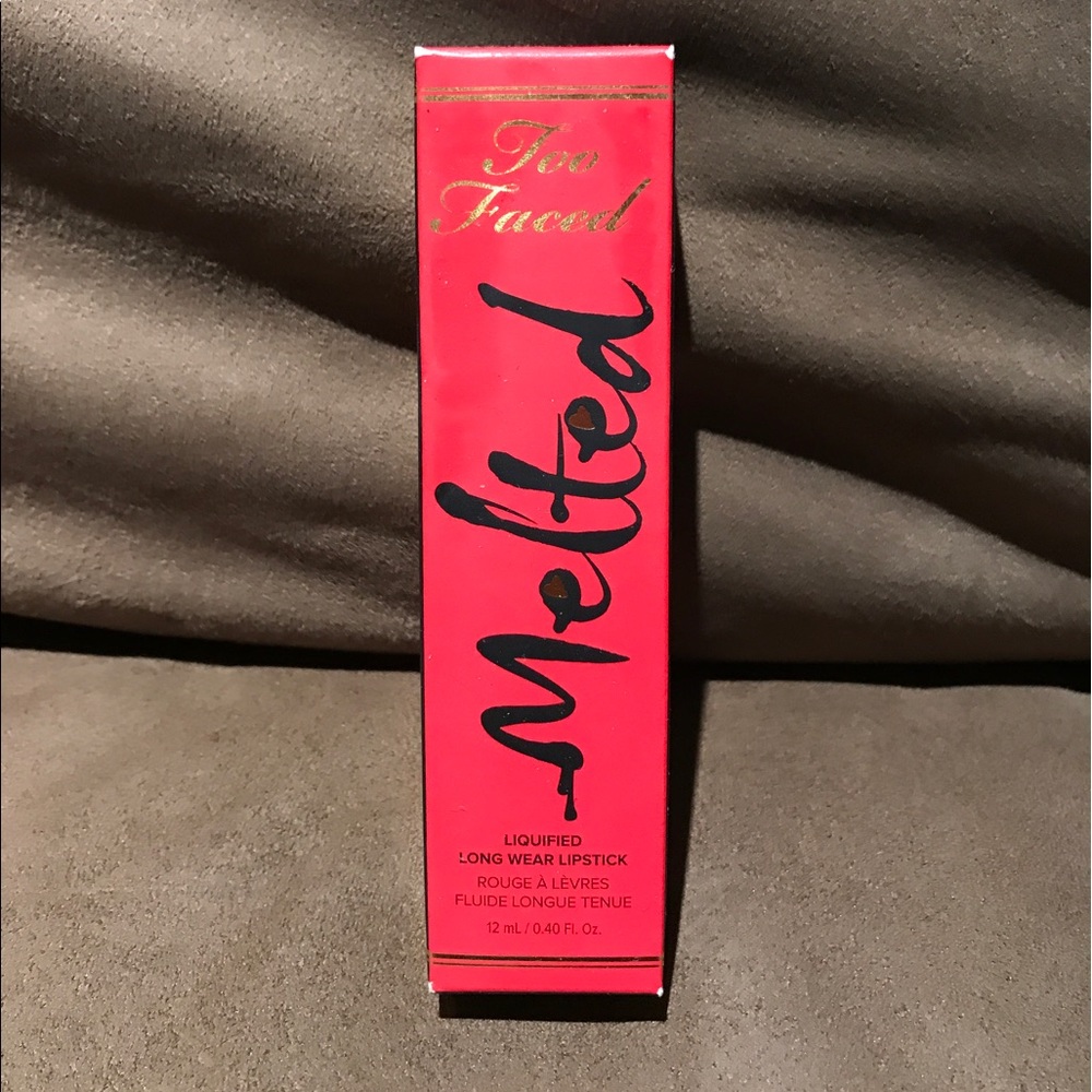 Too faced melted