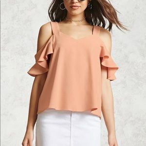 Forever21 Open Shoulder Top