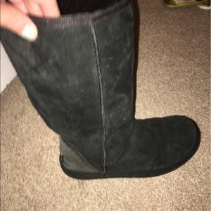 Black tall UGGS