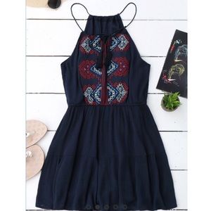 Brand New Embroidered Tassle Dress