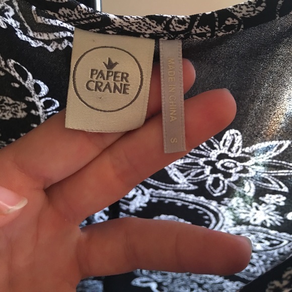 Paper crane gorgeous lace tank top - Picture 4 of 4