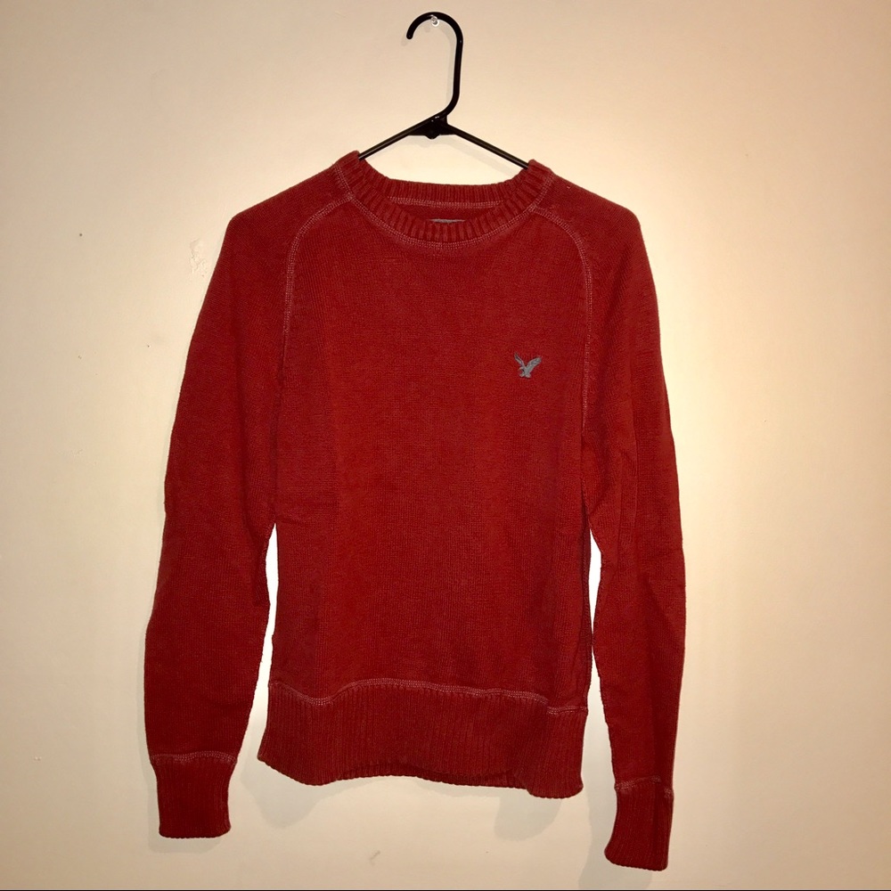 Red American Eagle sweater