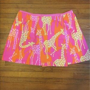 Lilly Pulitzer reversible skirt size 4