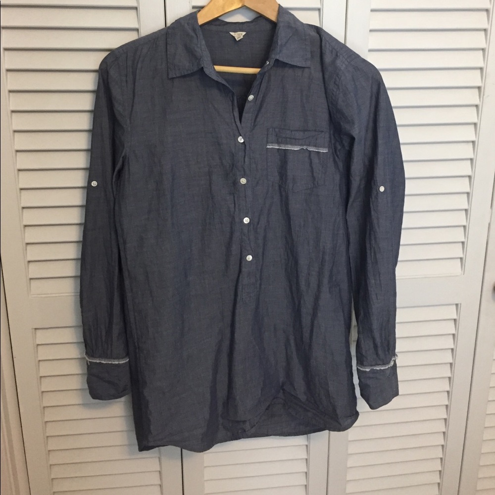 J.Crew Chambray Tunic