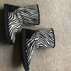 Zebra Print UGGS