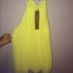 Neon Dressy Top