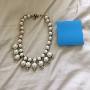 J Crew faux pearl necklace