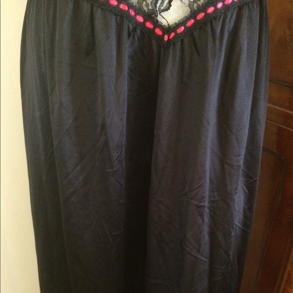 Vintage Stroke of Midnight Gown - Picture 3 of 6