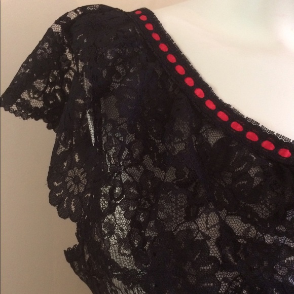 Vintage Stroke of Midnight Gown - Picture 4 of 6