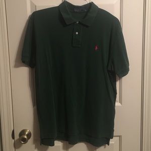 Men's Hunter Green Polo