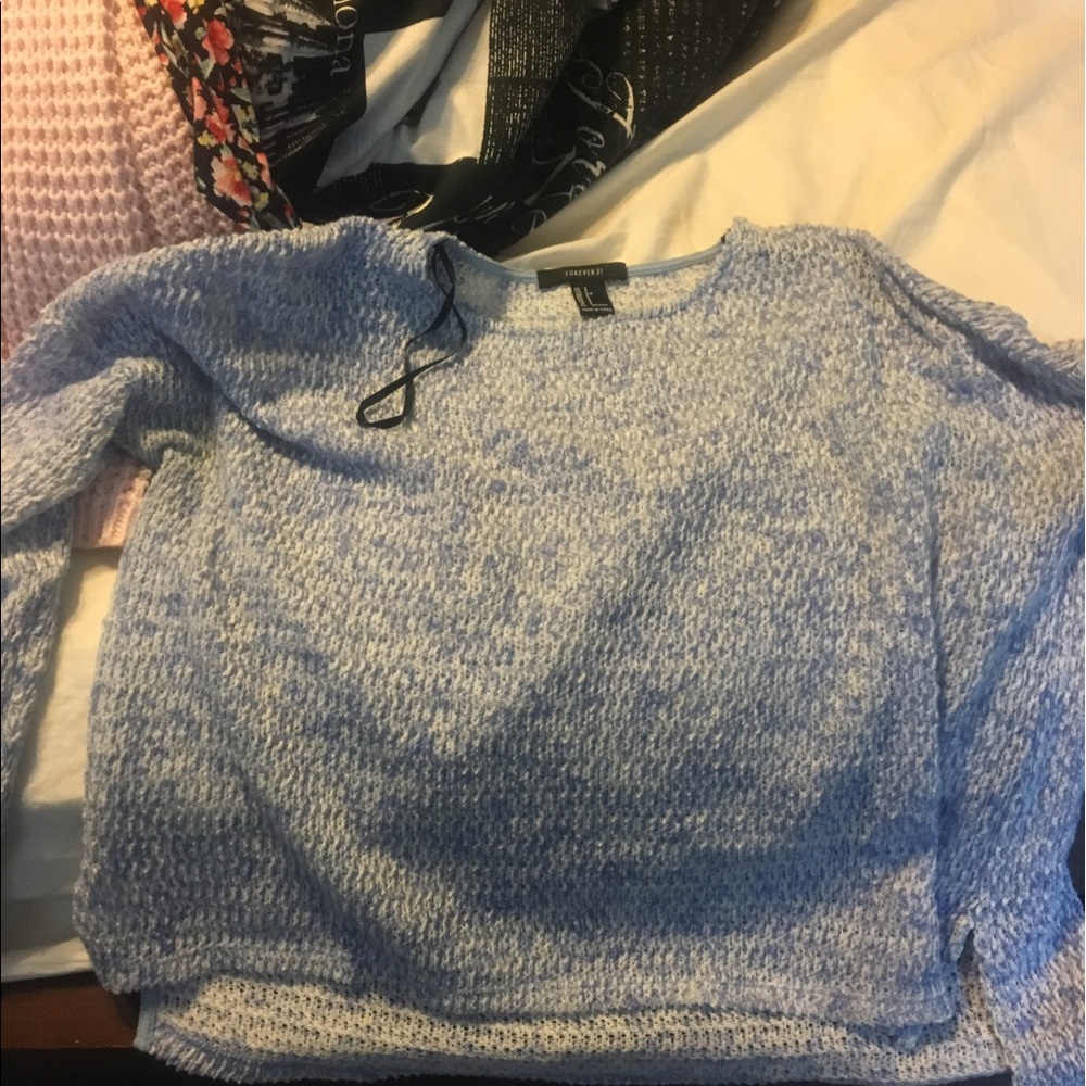 Blue forever 21 sweater