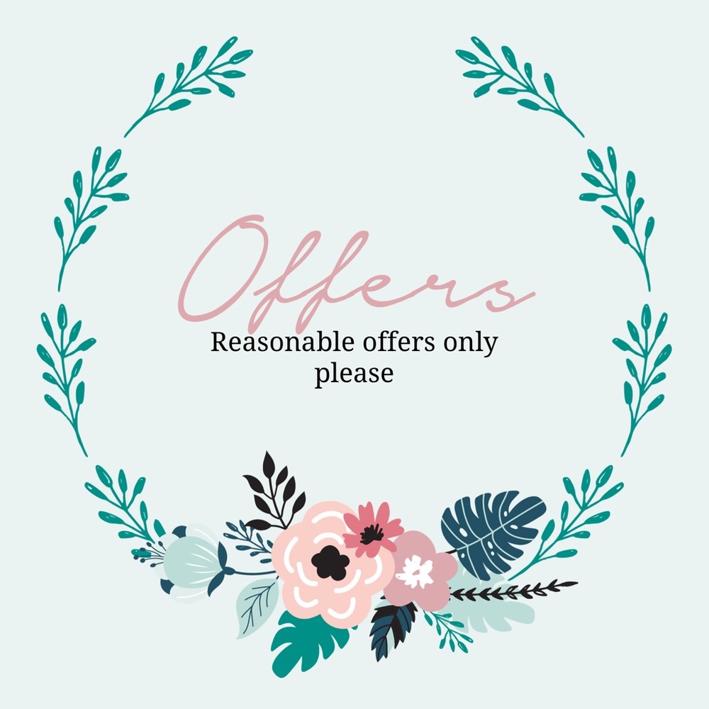 Reasonable Offers Only