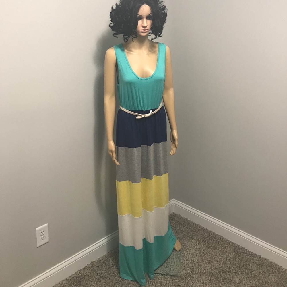 New!!! Multi Color Tank dress/ NO Trades