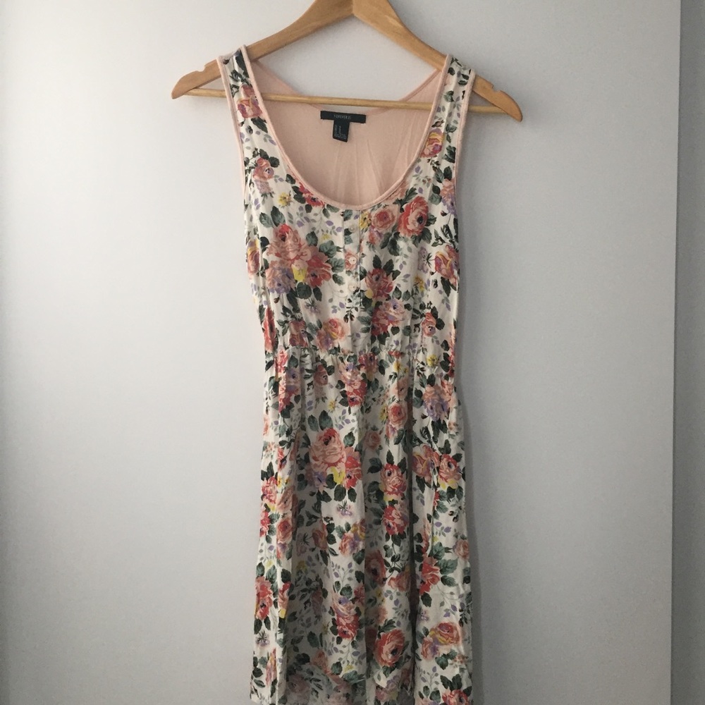Pink Floral Dress