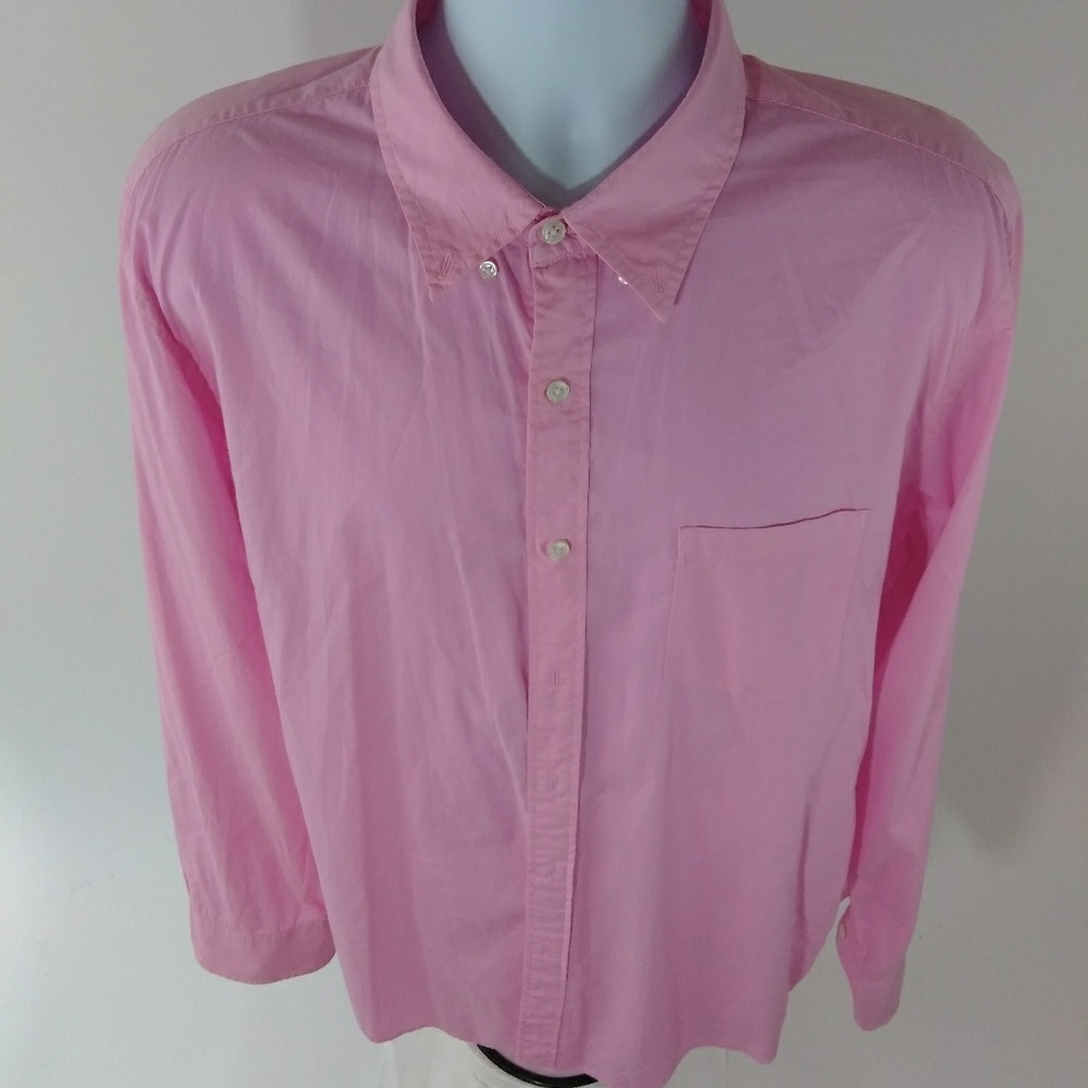 J.Crew Men's pink Shirt
