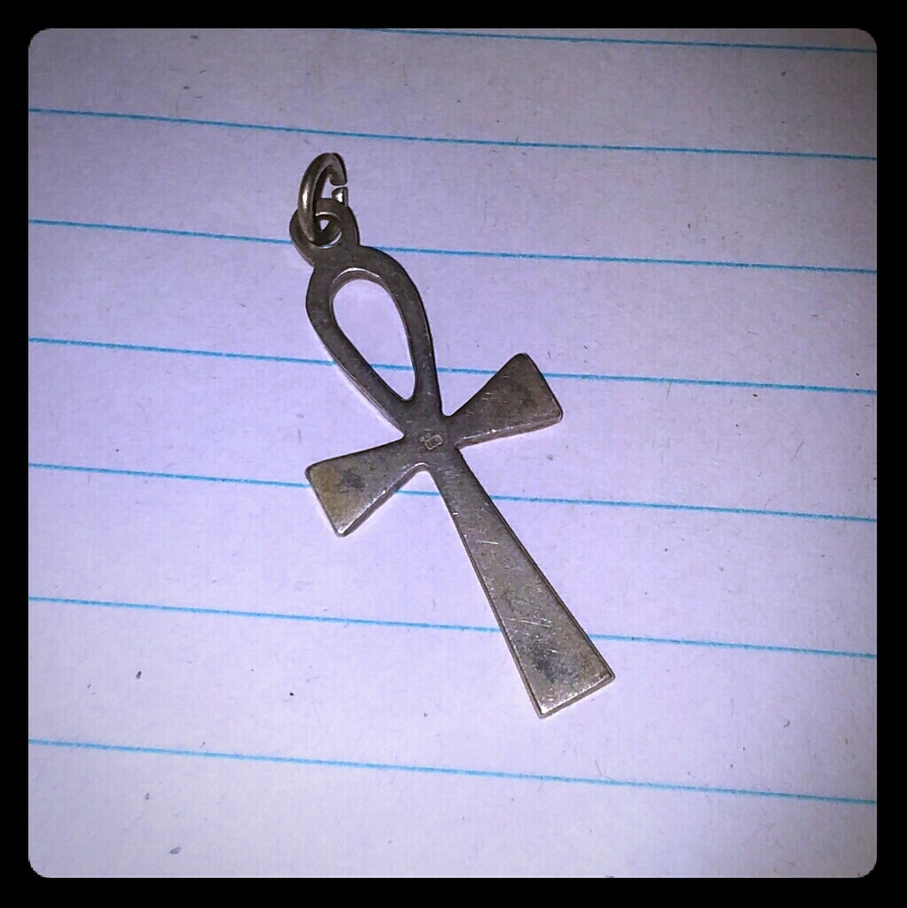 Sterling silver ankh charm