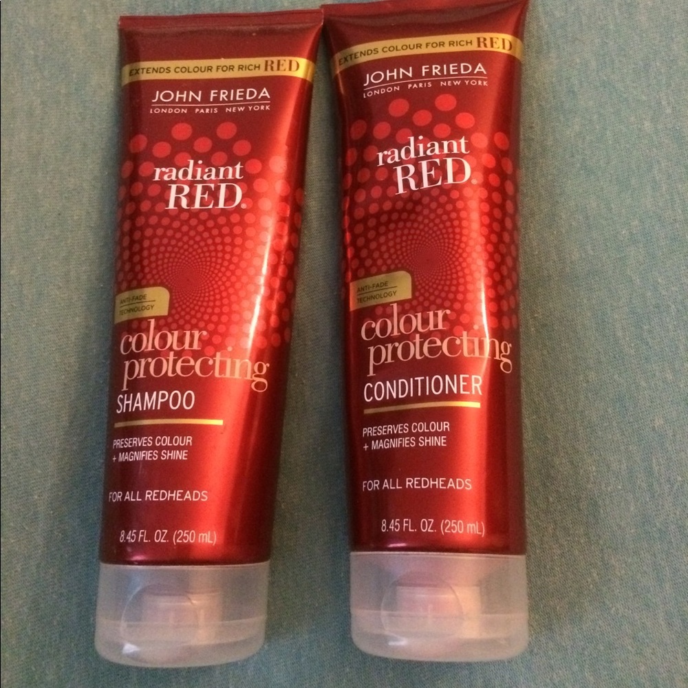 Radiant Red John Frieda hair products