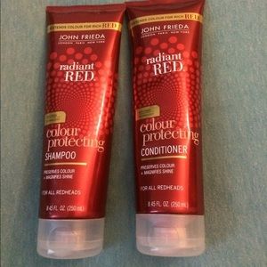 Radiant Red John Frieda hair products