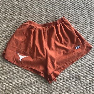 Longhorn/ university of Texas running shorts