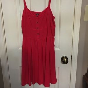 Red sundress