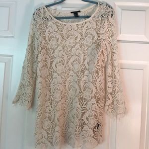 Loose knit shirt