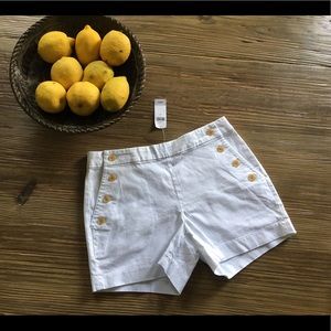 🆕 Banana Republic Sailor Shorts 4" size 0