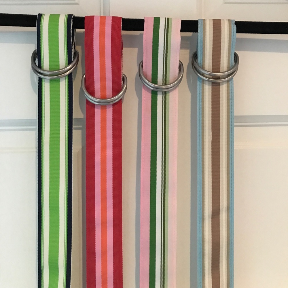 J. Crew ribbon belts